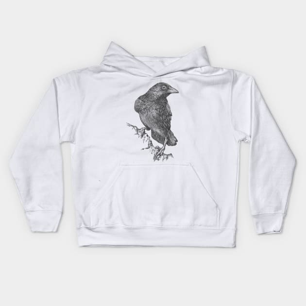 Raven Kids Hoodie by GeeTee